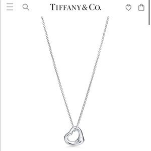 Tiffany heart necklace